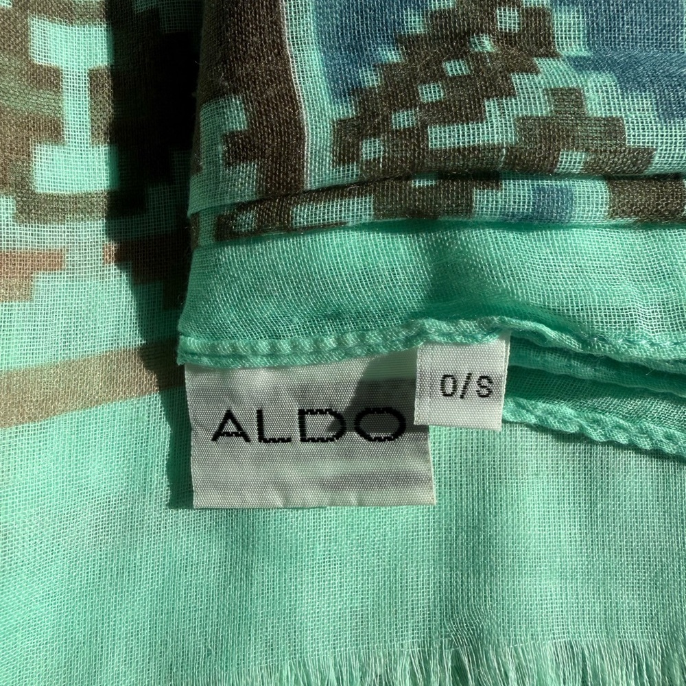 ALDO Geometric Patterned Scarf - Picture 6 of 6